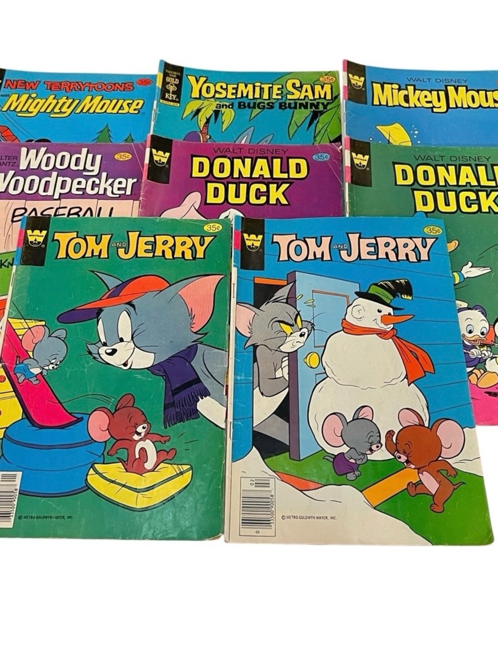 Whitman & Others Vintage Comic Books Lot of 8 1978 & 1979